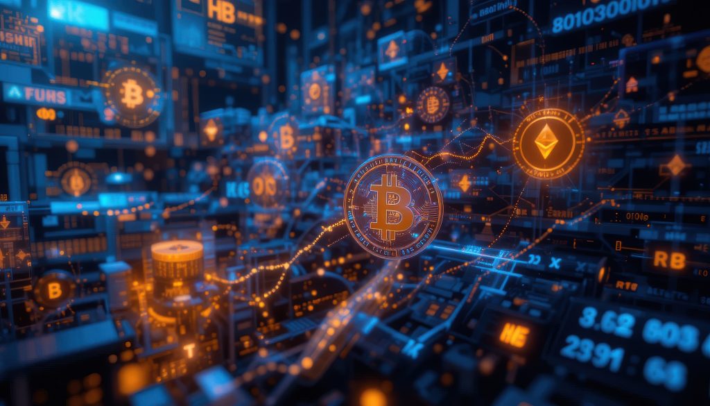 Bitcoin and Ethereum Crypto Trading Visualization